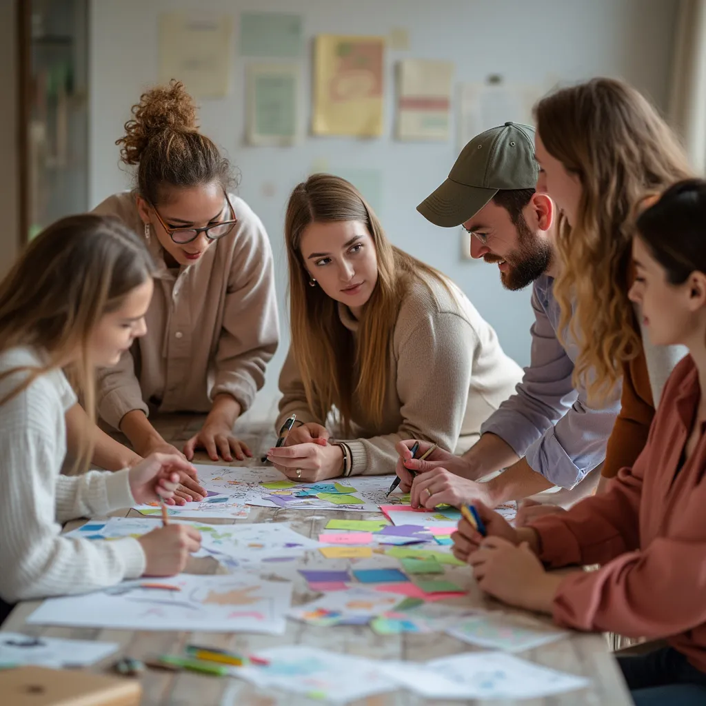 Atelier de groupe interactif